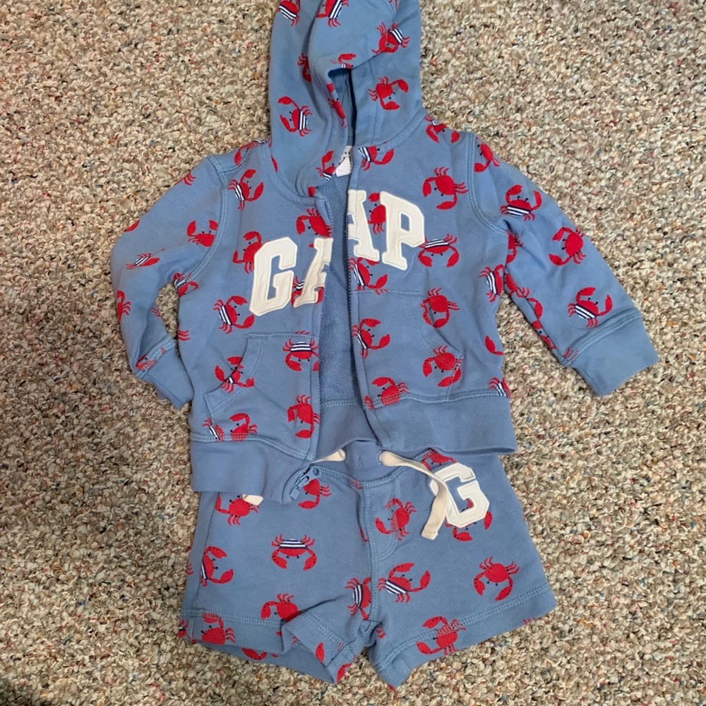 GAP Baby Sweatshirt Set